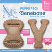 Benebone Puppy 2-Pack Tocino
