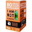 I Am Not Plastic Bolsas Compostables 80 un
