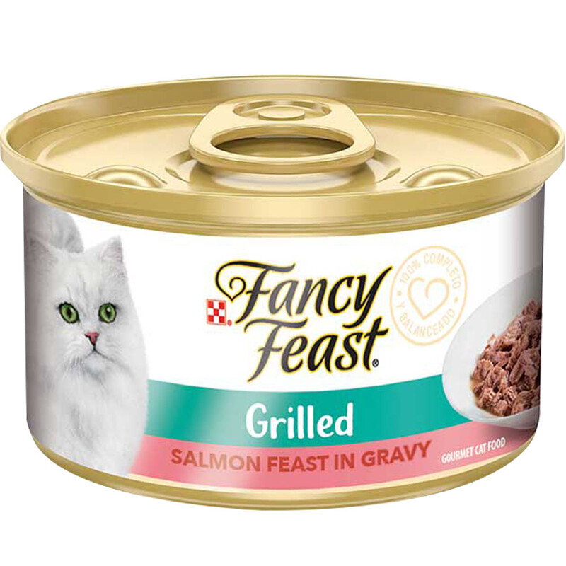 Fancy Feast Gato Lata Filetes Salmon 85 Grs