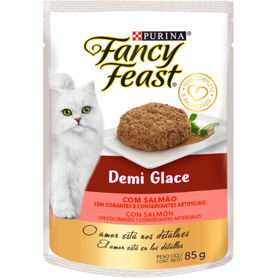 Fancy Feast Demi-glace Salmón para gatos 85 g