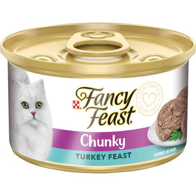 Fancy Feast Lata Terrine Pavo para gatos 85 g