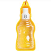 GF Pet Botella De Agua Amarilla 250 mL