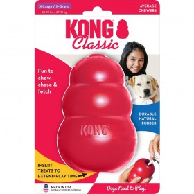 Kong Senior Morado juguete de goma para su mascota